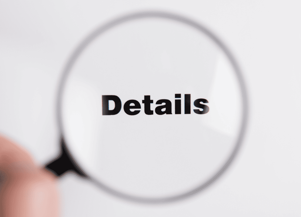 Los detalles que importan